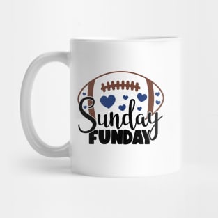 Sunday Funday Football Mug